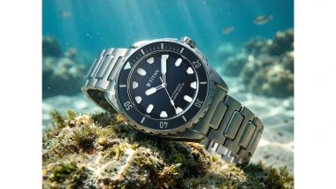 Business News | Titan Launches Zero Hour, Its Performance Sports Line, with 500M Professional Diver's Watch