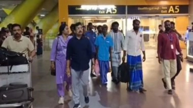 India News | 19 Fishermen Released from Sri Lankan Prison Return to Chennai