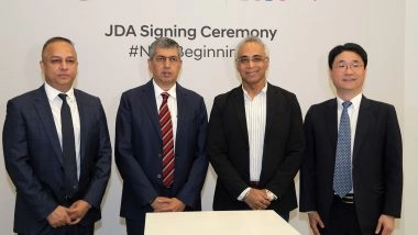 Business News | Hyundai Motor and TVS Motor Formalize Partnership to Drive Electric Three-Wheeler Commercialization in India