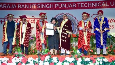 Business News | Dolphin PG College Creates History at MRS-PTU Convocation; Bags 38 Prestigious Academic Medals