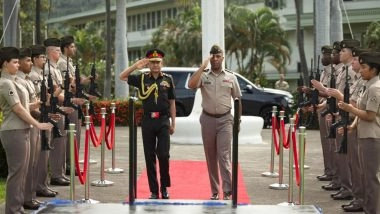 World News | India-US Defence Ties Deepen as COAS General Upendra Dwivedi Visits Hawaii