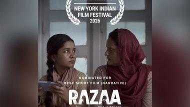 Entertainment News | Suresh Triveni's 'Razaa' Earns Nomination at New York Indian Film Festival