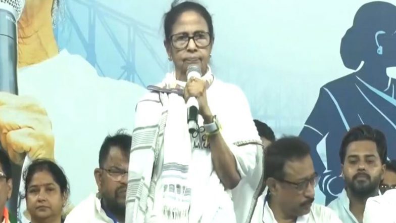 India News | Mamata Banerjee Claims EC Denied Her Permission for Public Meeting in Collin Lane Area