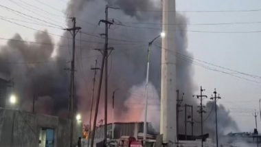 India News | Madhya Pradesh: Fire at Pithampur Waste Plant 90% Controlled, Cooling Operations Continue