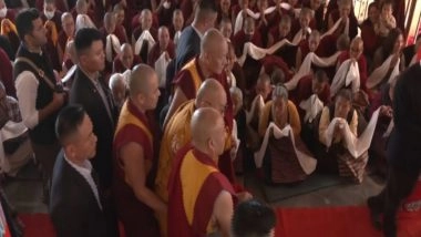 India News | Dharamshala: Over Five Thousand Tibetans Offer Long Life Prayers for 14th Dalai Lama