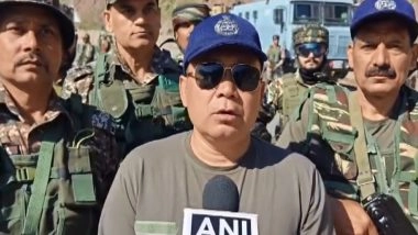 India News | J-K: CRPF 84 BN Conducts Mock Drill Along Jammu-Srinagar National Highway on Pahalgam Attack Anniversary