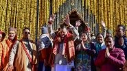 India News | Kedarnath Dham Opens; Devotees Witness Spiritual Fervour, CM Pushkar Singh Dhami Offers Prayers