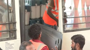 India News | Tamil Nadu Elections: EVMs Dispatched, Polling Staff Deployed Across Tiruchirappalli Ahead of Polling Day