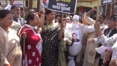 India News | BJP Women Workers in Moradabad Protest Against Opposition over Women's Reservation Bill