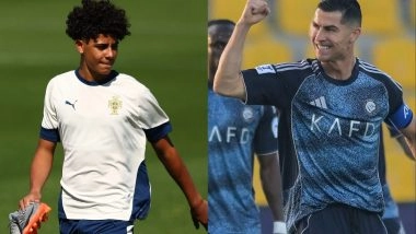 Sports News | Al Nassr Consider Promoting Cristiano Ronaldo Jr to Senior Team Next Season