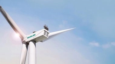 Business News | Suzlon Unveils 'Blue Sky' Product with 5 MW and 6.3 MW Turbines for International Markets