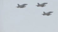 India News | Expressway to Readiness: IAF Fighter Jets Conduct Precision Drills on Purvanchal Highway