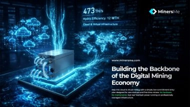 Business News | MinersMe: Cloud Mining Infrastructure Powering the Future of Bitcoin Mining