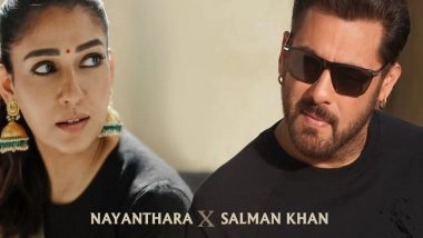 Entertainment News | Check out Salman, Nayanthara's Visuals from Muhurat Shoot for Vamshi Paidipally's Film