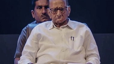 India News | Sharad Pawar to Skip Baramati By-election Voting Due to Ill Health