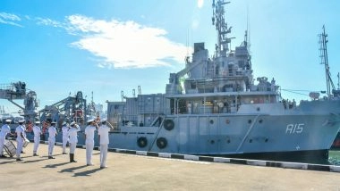 World News | INS Nireekshak Reaches Colombo for India-Sri Lanka DIVEX 2026, Boosting Maritime Ties