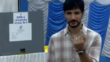Entertainment News | Tamil Nadu Polls: Actor Gautham Ram Karthik Casts Vote in Chennai