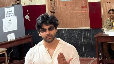 India News | Tamil Nadu Polls: Actor Dhruv Vikram Casts His Vote in Chennai