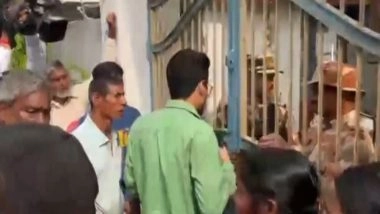 India News | West Bengal Polls: Voting Disrupted at Balua Chara High School Booth in Malda Amid Alleged EVM Malfunction