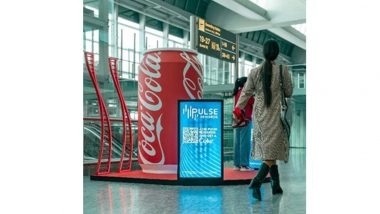 Business News | Coca-Cola India's First-Ever Activation at BLR Airport Blends Digital Convenience with Refreshment