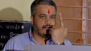 India News | Maharashtra: Rohit Pawar Remembers Uncle Ajit Pawar, Casts Vote for Baramati Bypolls