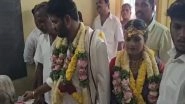 India News | Tamil Nadu Polls: Groom Casts Vote Along with Bride After Wedding in Kanchipuram