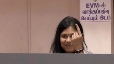 India News | Tamil Nadu Polls 2026: CM Stalin's Daughter, Son-in-law Cast Vote in Chennai