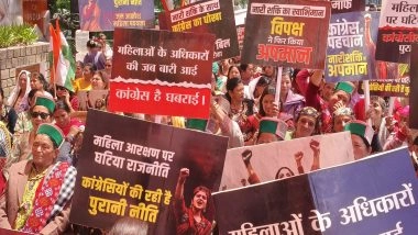 India News | BJP Women Hold 'Jan Akrosh Mahila Padyatra' in Shimla, Stress Bengal, Tamil Nadu Voters Will Respond