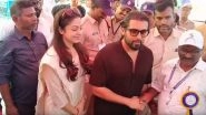 Entertainment News | Tamil Nadu Assembly Polls: Actor Suriya, Jyothika Cast Their Votes in Chennai