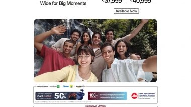 Business News | Mid-Range Selfie Champion, OPPO F33 Pro 5G Goes on Sale Today