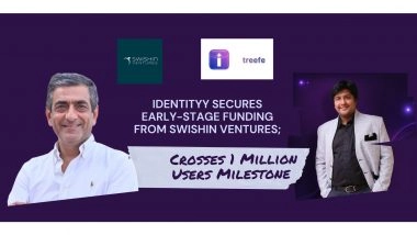 Business News | Identityy Secures Early-Stage Funding from Swishin Ventures; Crosses 1 Million Users Milestone