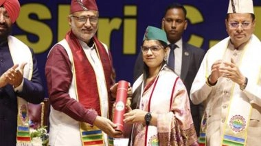 India News | VP CP Radhakrishnan at AIIMS Rishikesh Convocation; Calls for an Ethical Healthcare Workforce