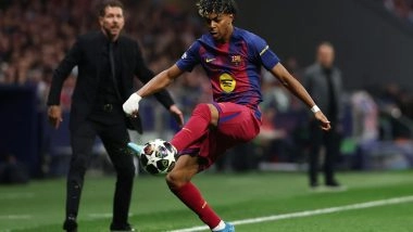 Sports News | Barcelona's Lamine Yamal Ruled out for Rest of Season Due to Hamstring Injury