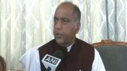 India News | Himachal: Jai Ram Thakur Joins BJP Women's Protest March in Shimla, Targets Congress