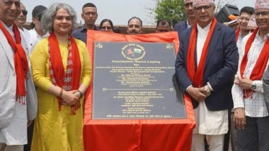 World News | Foundation Stone Laid for School Building Being Constructed with Indian Financial Assistance in Nepal