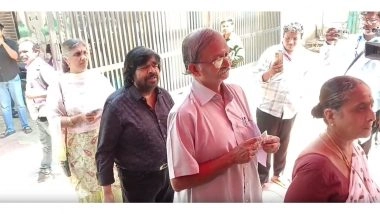Entertainment News | Actor-filmmaker T Rajendar Stood in Queue to Cast Vote in Tamil Nadu Polls