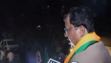 India News | BJP Chief Nitin Nabin Holds Roadshow in Kolkata, Claims High Turnout Signals Shift Against TMC
