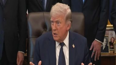 World News | US President Trump Says He Would Not Use Nuclear Weapon in Conflict with Iran