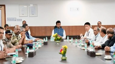 India News | Civil Aviation Minister Ram Mohan Naidu Chairs High-level Stakeholder Meeting at Delhi Airport