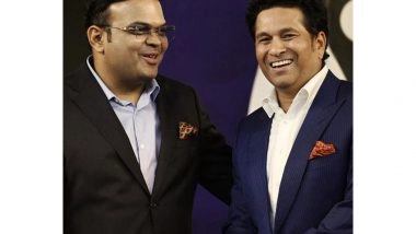 Sports News | ICC Chairman Jay Shah Extends Birthday Wishes to 'Master Blaster' Sachin Tendulkar