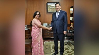 World News | MEA Secy (South) Holds Talks with Chinese Special Envoy on Recent Developments in Middle East
