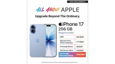 Business News | Reliance Digital's 'All About Apple' Campaign Brings Best Apple Deals and Price Drops on IPhone 17, MacBook & More
