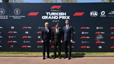 Sports News | Formula 1 Returns to Turkiye's Istanbul Park from 2027 as Part of New 5-year Agreement
