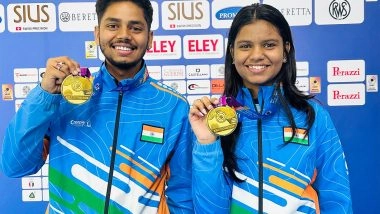 Sports News | Shambhavi, Divyanshu, Clinch Mixed Team Air Rifle Gold with Junior World Record Score