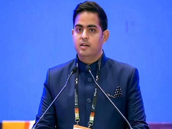 Business News | Jio Positioned to Become India's Digital Gateway for AI Era: Akash Ambani
