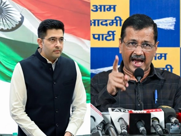 India News | Raghav Chadha Leads Breakaway to BJP; AAP to Seek Their Disqualification from Rajya Sabha