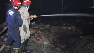 India News | Delhi: Fire Breaks out in Slum Near Punjabi Bagh, No Injuries Reported