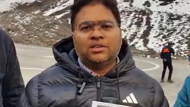 India News | Kedarnath Yatra: Rudraprayag DM Vishal Mishra Inspects Helipads, Reviews Safety Arrangements