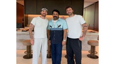 Entertainment News | The Chainsmokers Meet Mohanlal in Dallas Before Live Show, Internet Reacts to Surprise Crossover