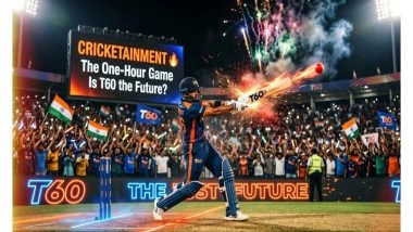 Business News | Cricketainment and the One-Hour Game: Could T60 Be Cricket's Next Fast Lane?